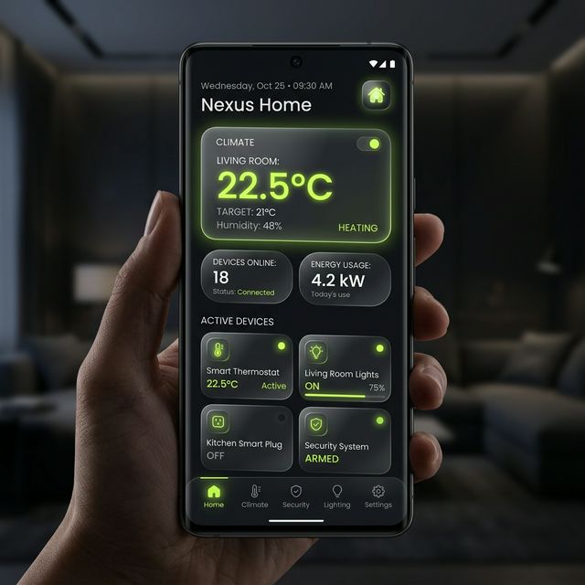 Aether OS Smart Home App